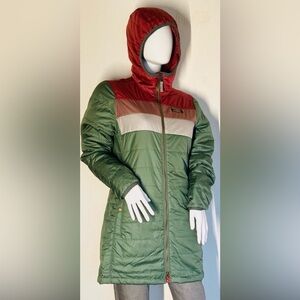 NWT. L.L. Bean Women's Rosewood Mountain Classic Puffer Hooded Jacket Size S Reg